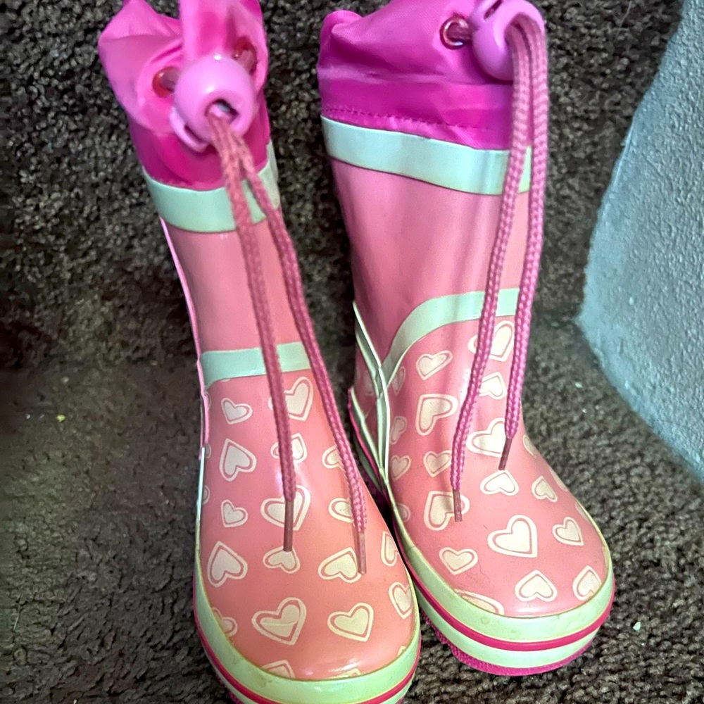 Toddler Girls boots for rain and snow